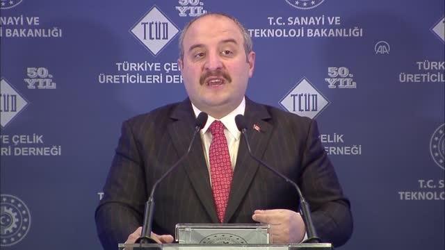 Varank: Türkiye bugün 40 milyon ton çelik üretimiyle Avrupa'da 1'inci, dünyada 7'nci sırada