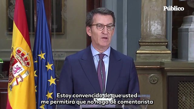 Feijóo evita condenar las declaraciones de Gallardo contra la ley del aborto: Me parecen muy sorprendentes