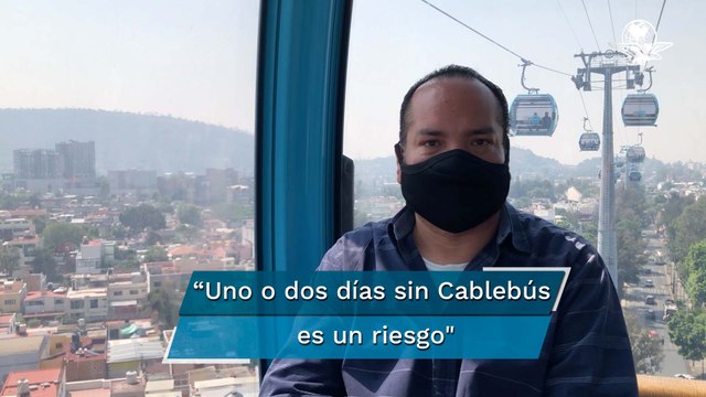 Sin Cablebús: Vamos a caer en las manos de la delincuencia , dicen usuarios por cierre temporal