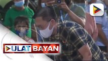Mga nasunugan sa Baseco, Maynila, hinatiran ng ayuda