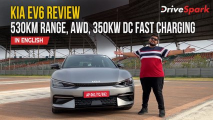 KIA EV6 Review | RWD & AWD | 530 KM Range, 350KW DC Fast Charging, 192KMPH Top Speed & More