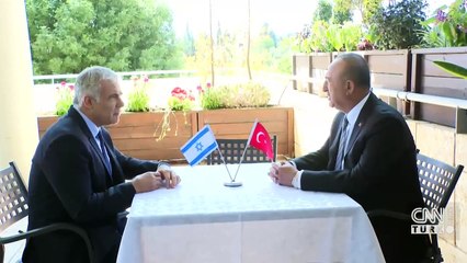 Son dakika... 15 yıl sonra ilk resmi ziyaret: Bakan Çavuşoğlu İsrailli mevkidaşıyla bir araya geldi