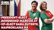 President-elect Bongbong Marcos at VP-elect Sara Duterte, naiproklama na | GMA News Feed