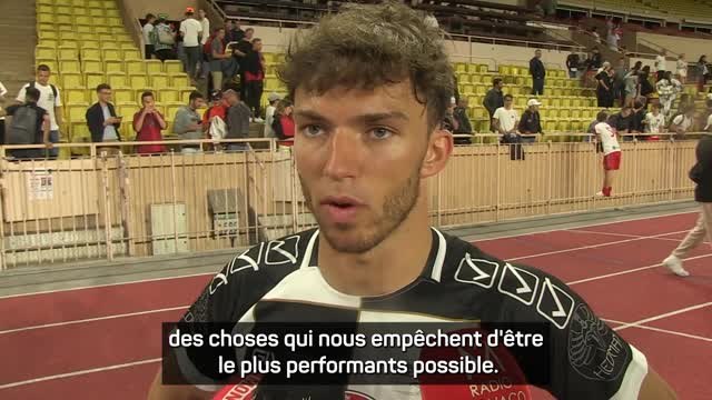 AlphaTauri - Gasly : La voiture n'est pas aussi performante que l'année dernière