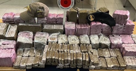 Civitavecchia, sequestrati al porto 54 chili di droga e 210mila euro (25.05.22)