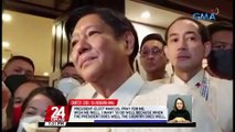 President-elect Marcos: pray for me. wish me well. i want to do well because when the president does well the country does well | 24 Oras