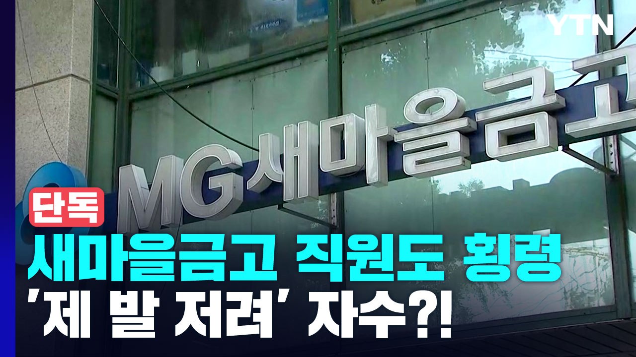 [단독] 이번엔 새마을금고 직원이 '40억 횡령'...돌려막기하다 "제 발 저려" 자...