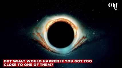 What would happen if we fell into a black hole?