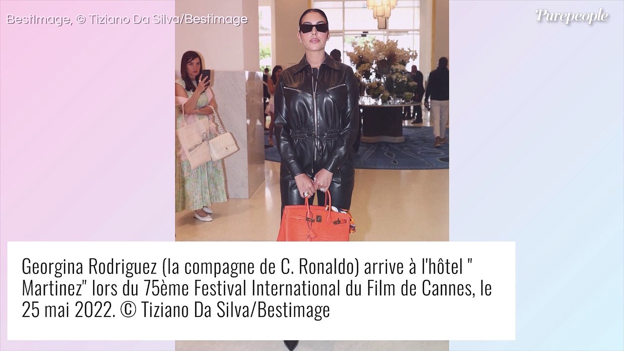 Georgina Rodriguez en total cuir : première sortie officielle depuis la  perte de son bébé