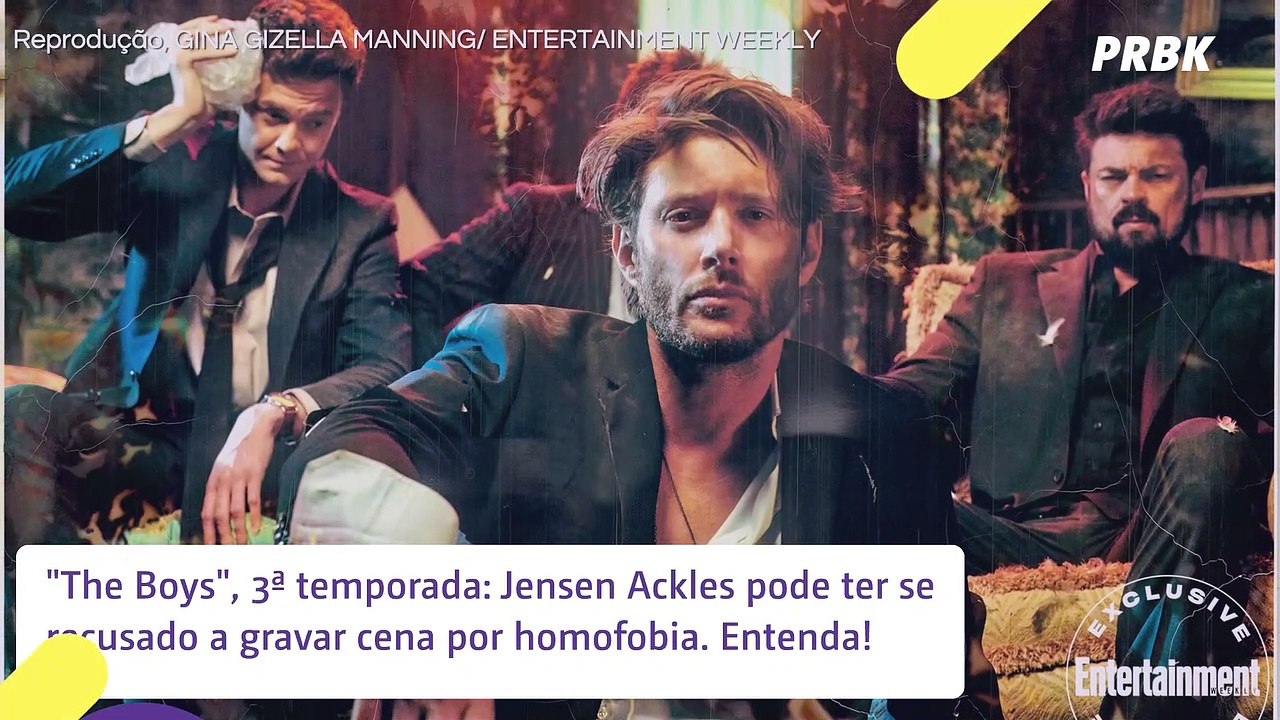 Homofobia? Jensen Ackles se recusou a gravar cena de "The Boys". Entenda!