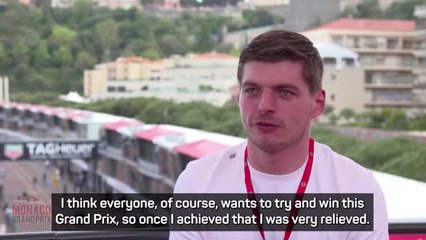 Video herunterladen: Verstappen recalls joys on Monaco victory