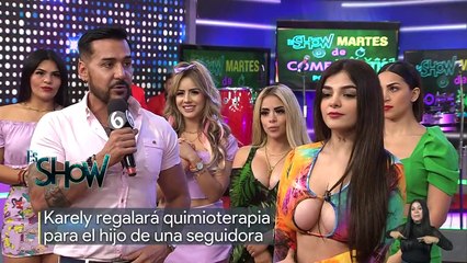 Karely habla de la quimioterapia que regaló en redes sociales