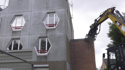 Actus : Premier coup de godet au quartier Degroote - 25 Mai 2022