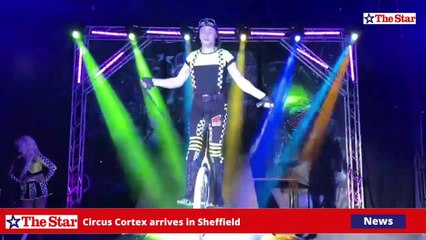 Watch as Circus Cortex arrives in Sheffield!