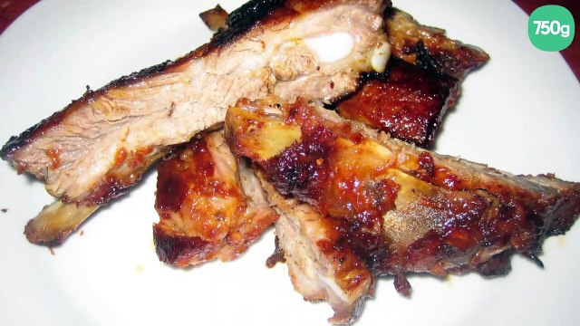 Travers de porc épicés et caramélisés