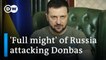 Russian troops want Donbas destroyed, Zelenskyy says