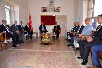 Kültür ve Turizm Bakanı Ersoy, Mardin'de zılgıtlarla karşılandı