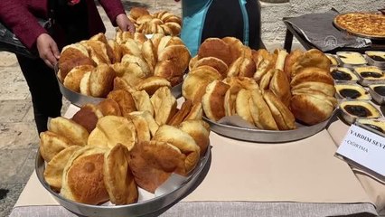 Kırşehir'in lezzetleri "Türk Mutfağı Haftası"nda tanıtıldı