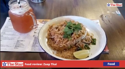 Food review at Zaap Thai in Sheffield