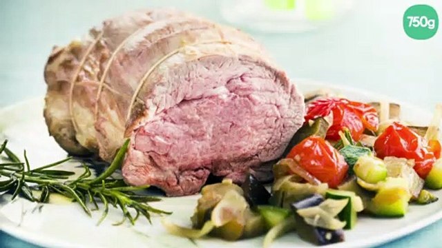 Mini rôti d'agneau et ses légumes du soleil