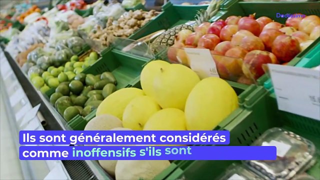 Que se passe-t-il si vous mangez les autocollants sur les fruits ?