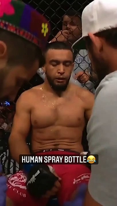 When your team forgets the spray bottle