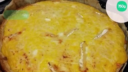 Tarte potiron saumon