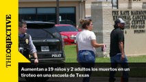 Aumentan a 19 niños y 2 adultos los muertos en un tiroteo en una escuela de Texas