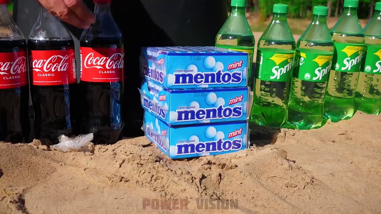 EXPERIMENT_ COCA COLA AND MENTOS - Video Dailymotion