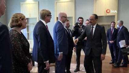 İsveç ve Finlandiya heyetleriyle görüşmeler sona erdi