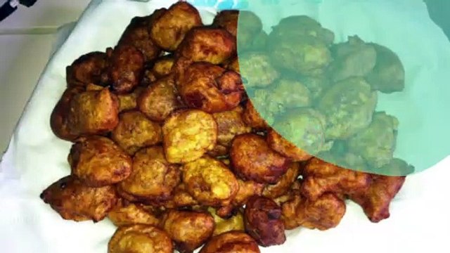 Beignets de bananes sauce créole