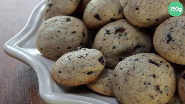 Cookies chocolat noir et blanc
