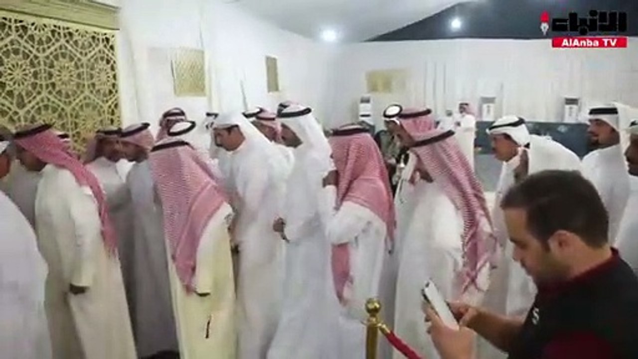 عضو المجلس البلدي نصار بن مهيني العازمي استقبل المهنئين بمناسبة تزكيته في الدائرة العاشرة