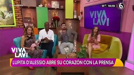 Lupita D'Alessio abre su corazón con la prensa; ¿se ha sentido discriminada por los medios?