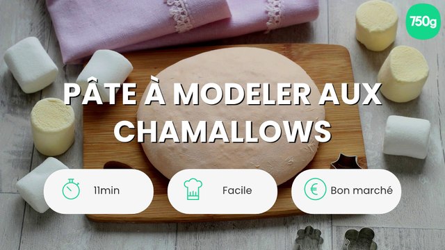 Pâte à modeler aux chamallows