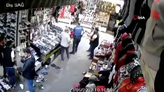 Beyazıt'ta 1'i polis 7 kişinin yaralandığı çatışmanın yeni görüntüleri ortaya çıktı