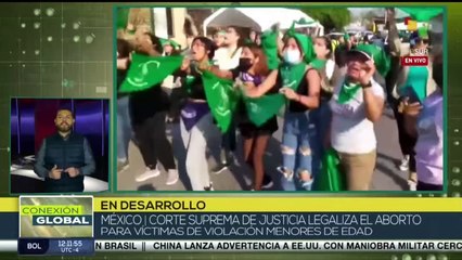 CSJ de México aprueba aborto a menores víctimas de violación