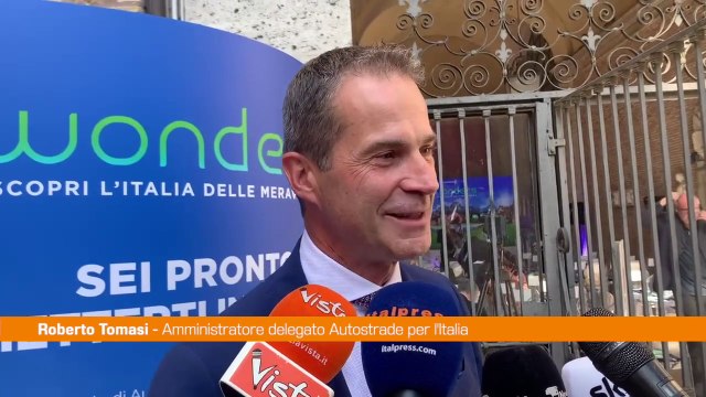 Autostrade, Tomasi Con Wonders valorizziamo patrimonio Italia