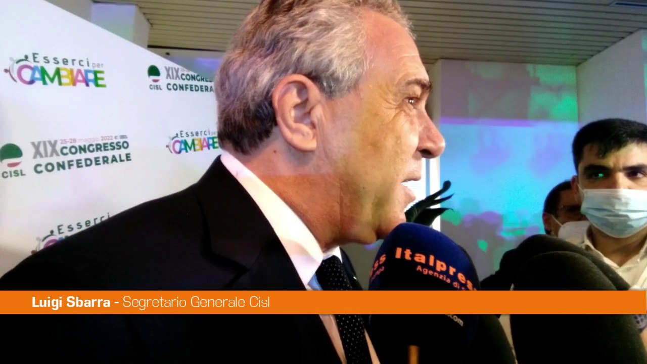 Sbarra "Serve un nuovo patto sociale"