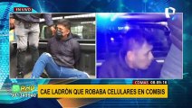 Cae falso pasajero: comando élite de serenos Tucuy Ricuy captura a sujeto tras robar celular