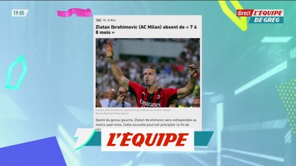 Ibrahimovic absent de « 7 à 8 mois » - Foot - ITA - AC Milan