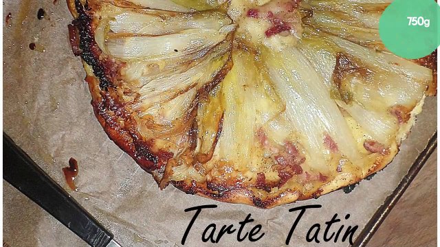 Tarte tatin aux endives, saveur raclette