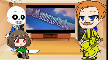 Gacha club REACT ao Rap do Kratos #gacha life