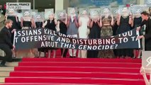 Ukrainian filmmakers of 'Butterfly Vision' protest censorship of images of Ukraine war at Cannes