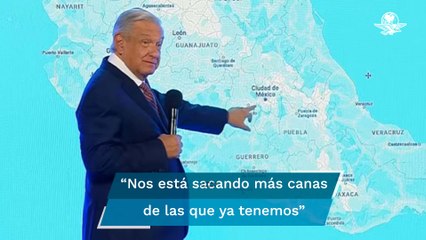 AMLO admite que Tren Interurbano México-Toluca le está sacando "más canas"