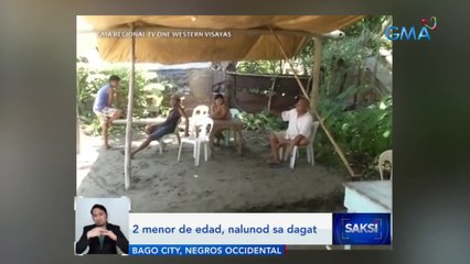 2 menor de edad, nalunod sa dagat | Saksi