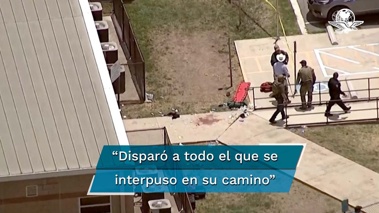 Todas las víctimas del tiroteo en escuela primaria de Texas estaban juntas en un salón de clases