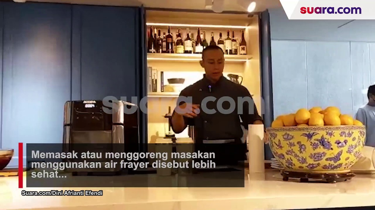 Chef Yuda Bustara Kasih Tips Masak Kentang Goreng Renyah dan Gurih Pakai Air Fryer