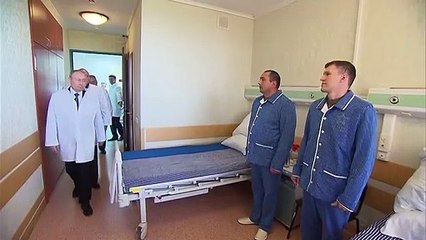 بوتين يتفقد للمرة الأولى جنودا جرحى أصيبوا في أوكرانيا