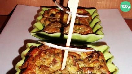 Clafoutis aux champignons et parmesan